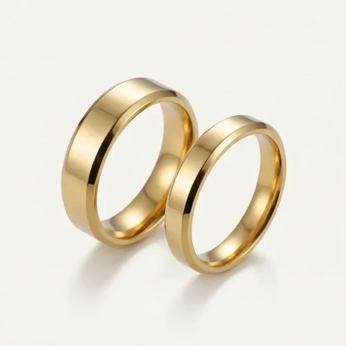 Złota obrączka klasyczna 6mm